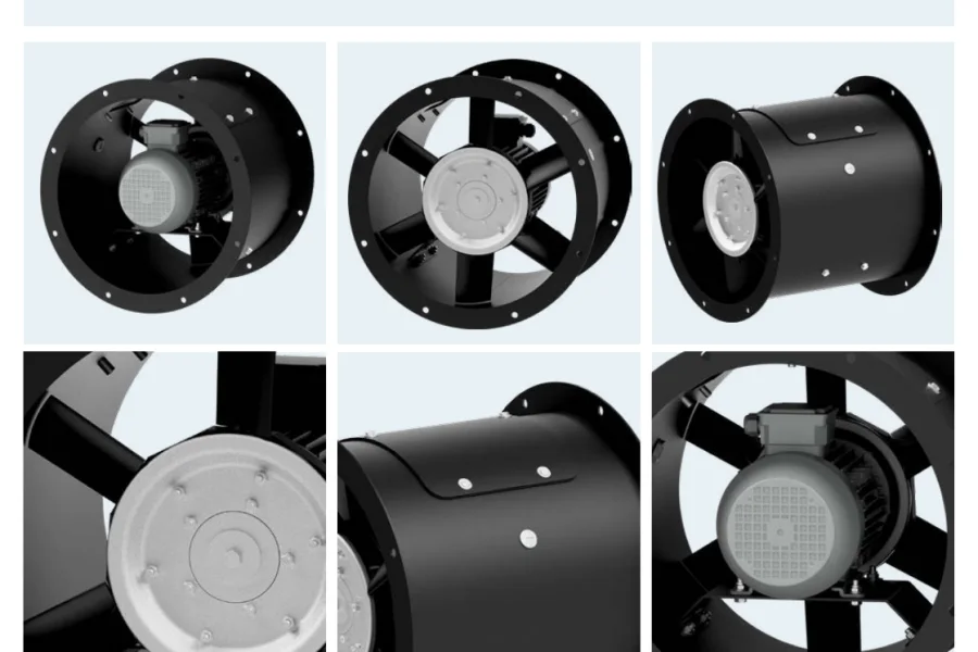 Venture Industries — six product photographs placed automatically in a consistent grid