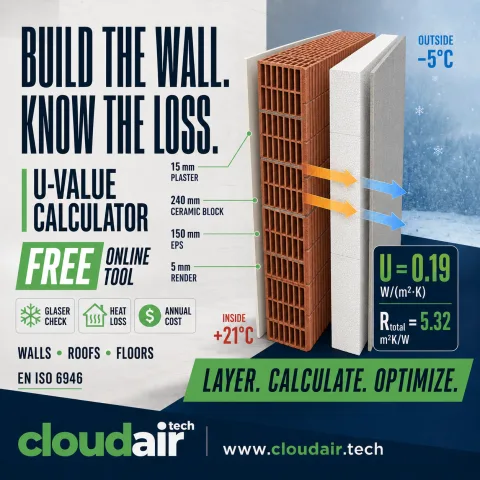 U-value calculator