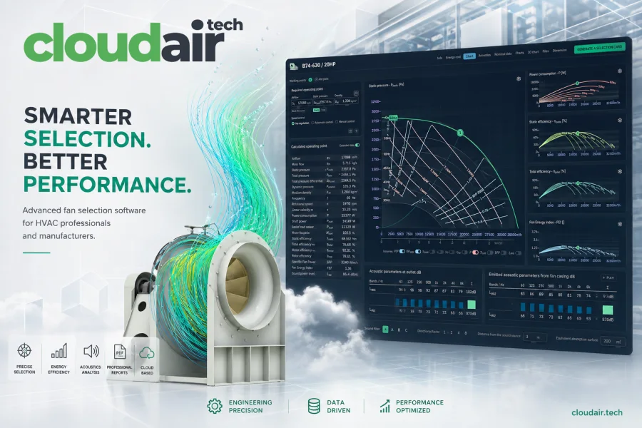 Fan Selection Software Pricing & Quote | CloudAir