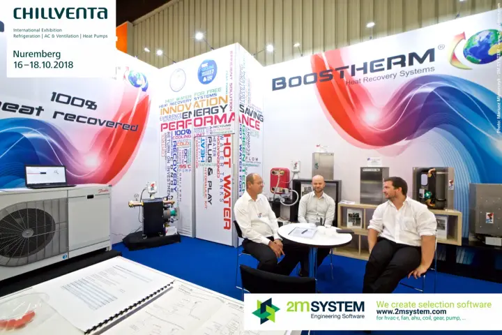 Boostherm heat recovery modules and condensing unit with laptop demo
