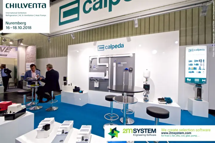 Calpeda condensate pumps and pressure boosting set on display at Chillventa 2018