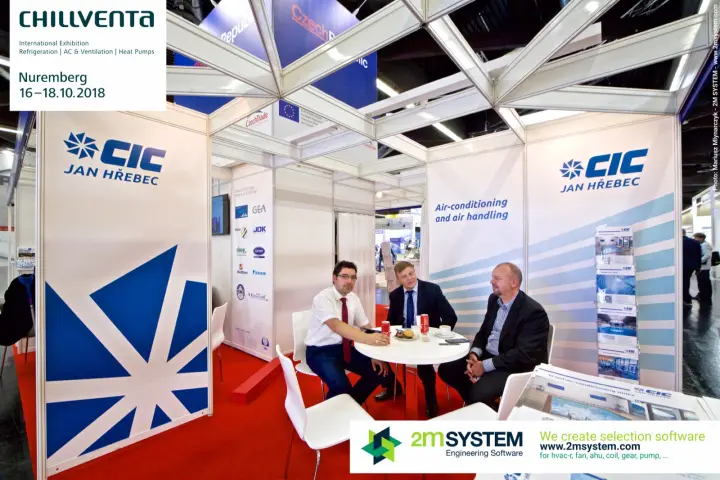 CIC Jan Hřebec stand for "Air-conditioning and air handling"