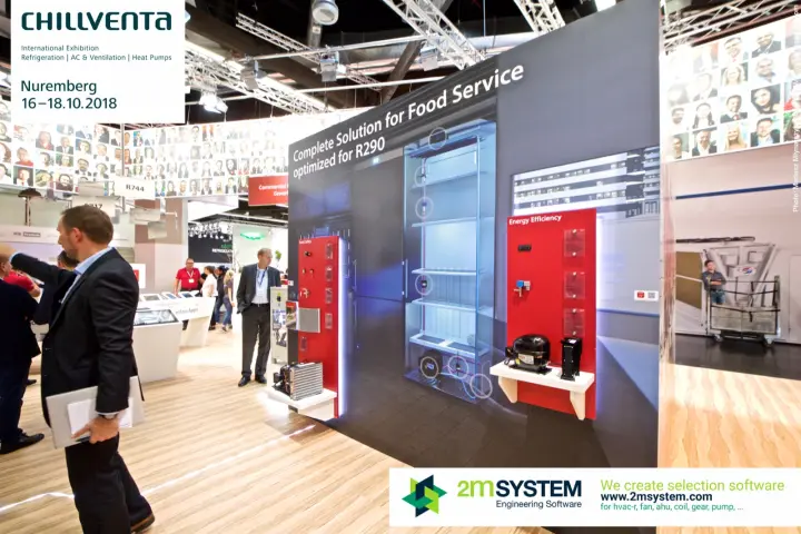 Danfoss food service display optimized for R290 refrigerant at Chillventa 2018