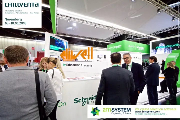 Eliwell by Schneider Electric reception counter with visitors