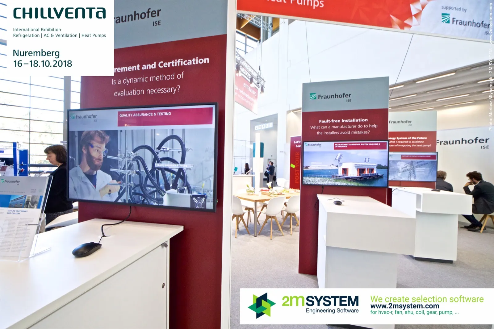 Fraunhofer ISE screens on testing and fault-free installation at Chillventa 2018