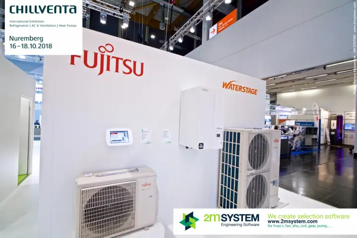 Fujitsu Waterstage heat pump outdoor units and wall-hung indoor module