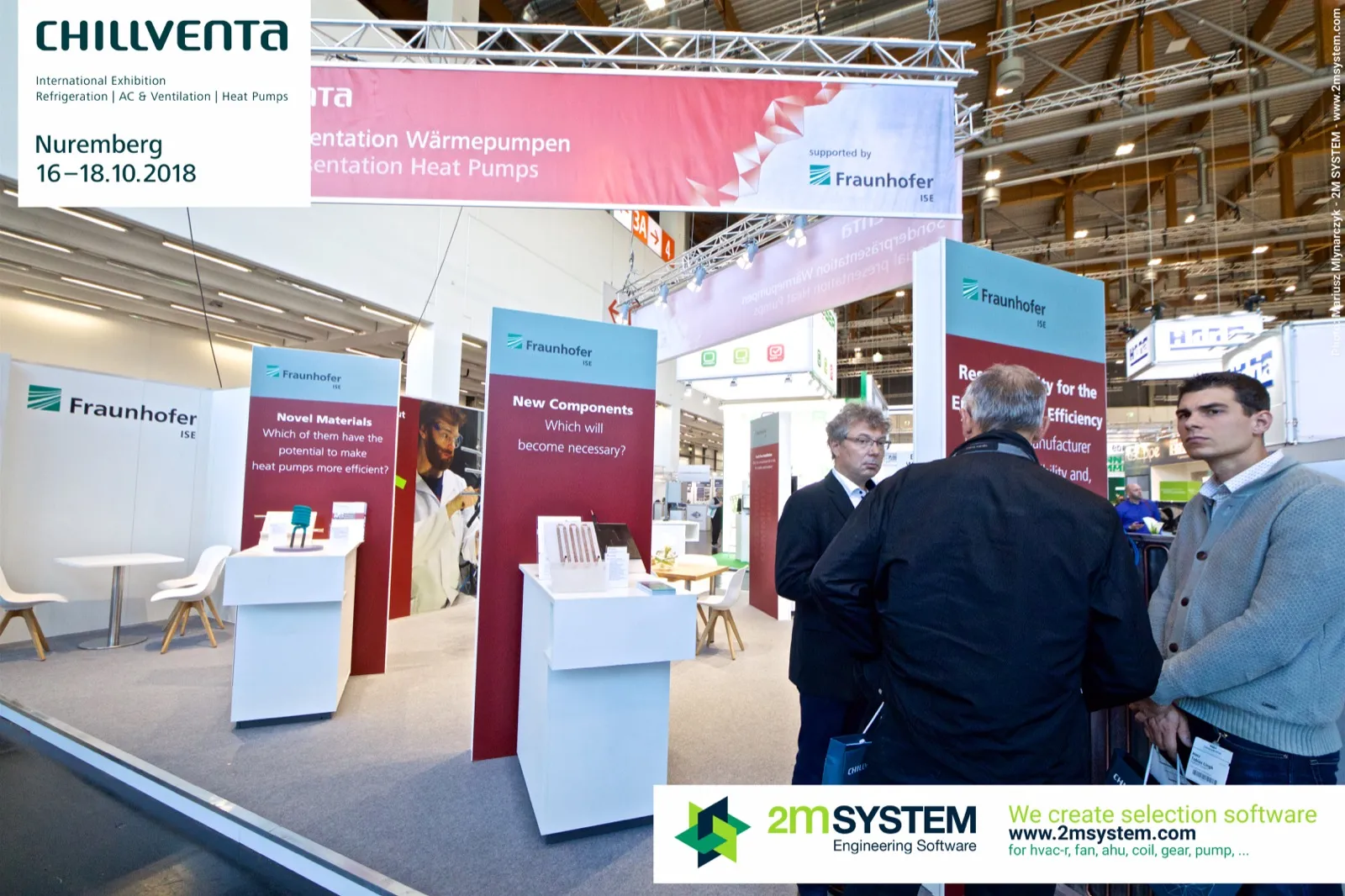 Heat pump special presentation supported by Fraunhofer ISE at Chillventa 2018