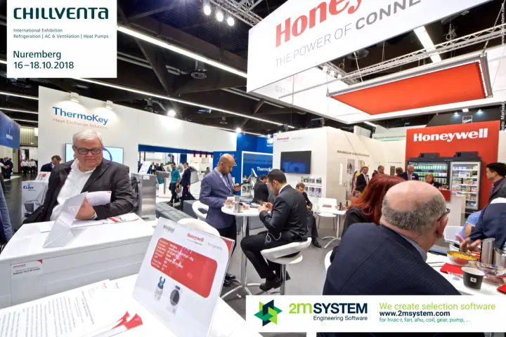 Honeywell product card for a heat pump dryer with low-GWP refrigerant at Chillventa 2018
