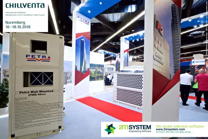 Petra Wall Mounted PWM 68ex explosion-proof air-cooled package unit at Chillventa 2018