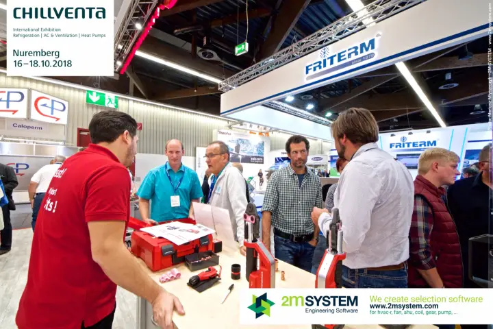 Press tool demonstration at the Rothenberger workbench at Chillventa 2018