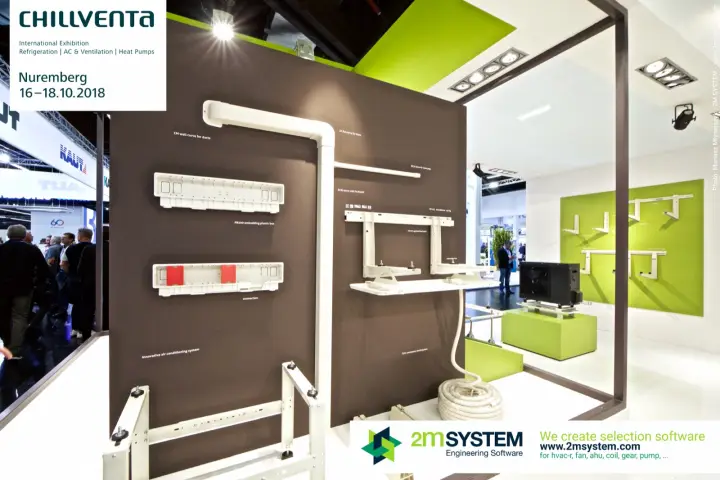 Rodigas trunking, embedding boxes and brackets on a brown wall