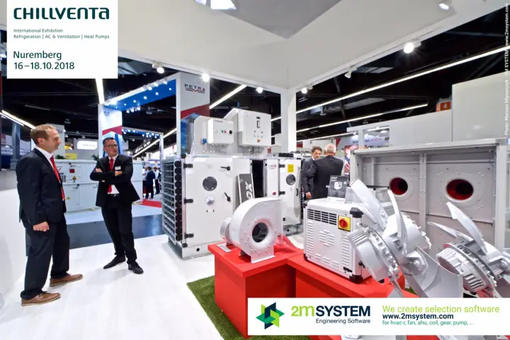 Rosenberg air handling units, centrifugal fans and axial impellers at Chillventa 2018