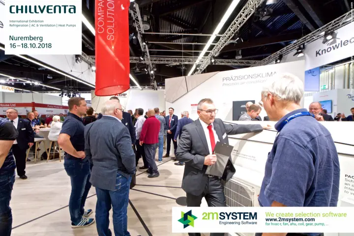 Staff consultation at the Mitsubishi Electric precision air conditioning area