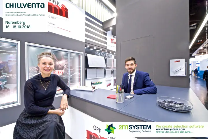 Staff at the Officine Rami counter with energy-saving blinds behind