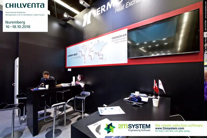 Termokar meeting tables under the Heat Exchangers & Dry Coolers banner