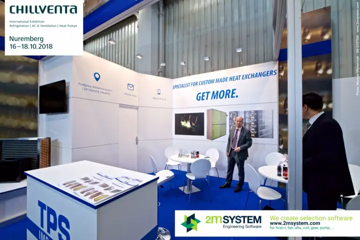 TPS stand: specialist for custom made heat exchangers