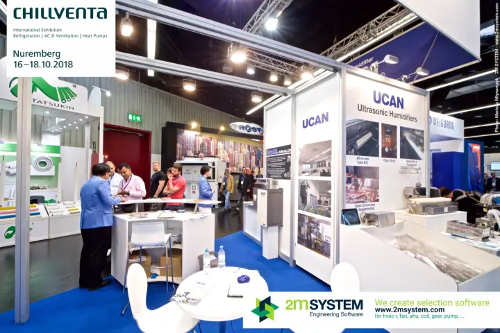 UCAN shell-scheme stand next to the Tatsukin booth at Chillventa 2018
