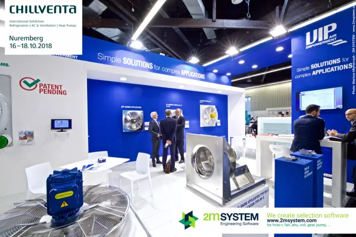 UIP stand with axial fans, Ex motor and stainless centrifugal fan