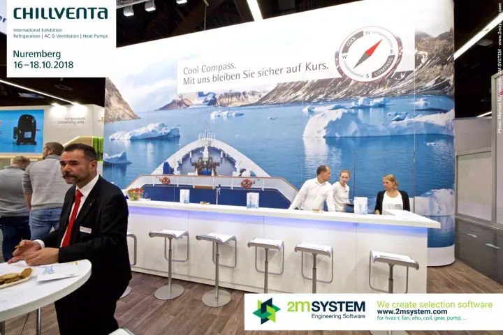 Westfalen bar counter in front of a ship's bow and iceberg mural