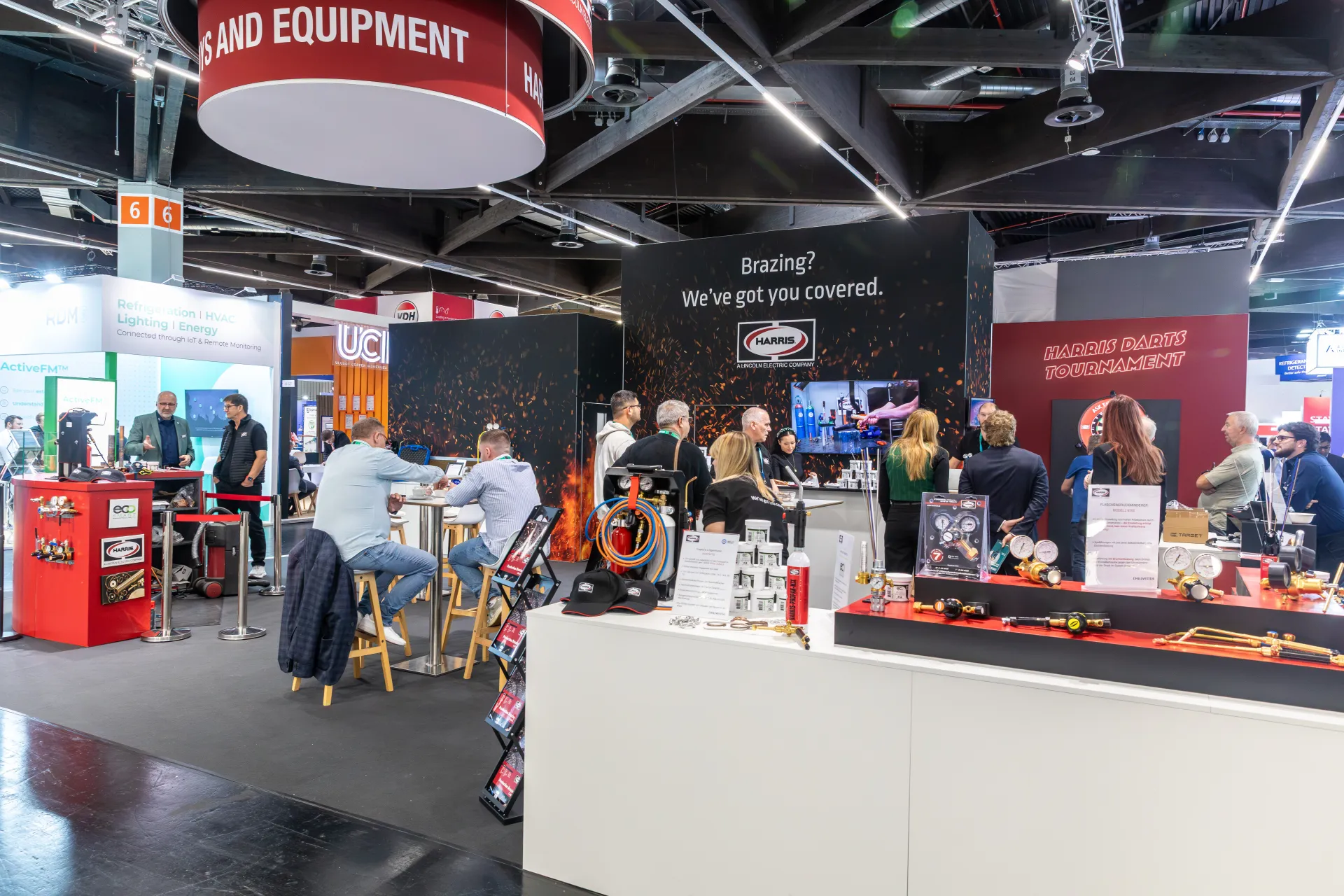 Harris brazing stand: "Brazing? We've got you covered." at Chillventa 2026