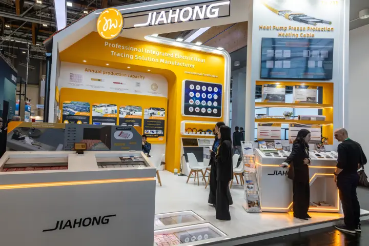 Jiahong stand for electric heat tracing and underfloor heating