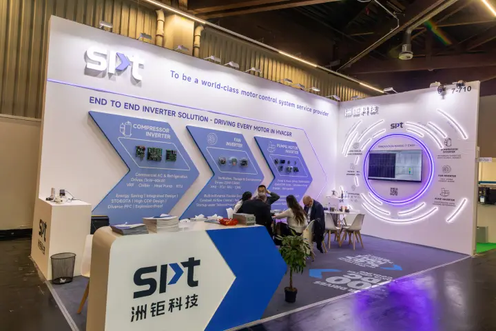 SPT inverter stand with compressor, fan and pump drive panels