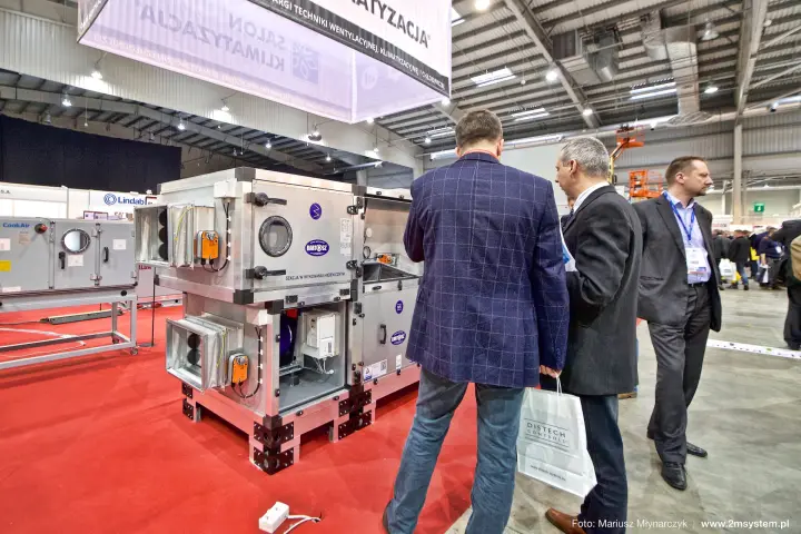 Bartosz hygienic air handling unit in the technology arena