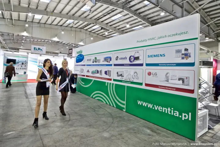 Ventia brand wall listing Havaco, Casals, Siemens and LG products