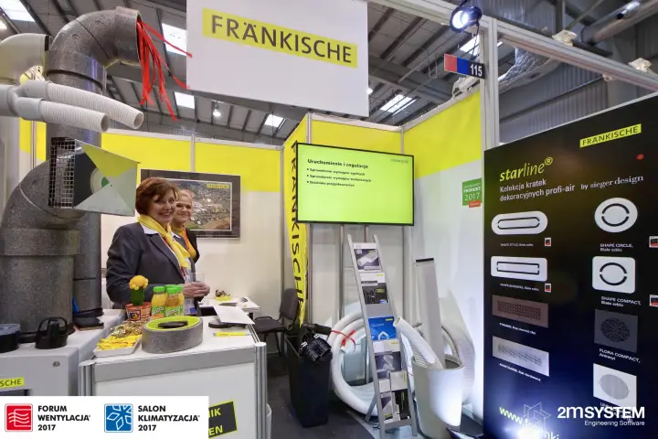 Fränkische staff by the starline grille board and a commissioning slide