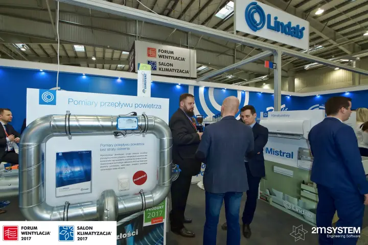 Lindab UltraLink airflow measurement demo and Mistral air conditioners