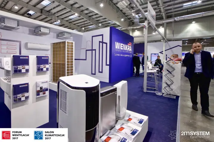 Portable Gree air conditioner and air purifiers on the Wienkra stand