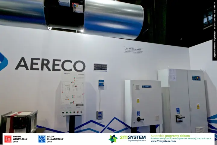 Aereco Exit.GP underground garage ventilation control system at Forum Wentylacja 2019