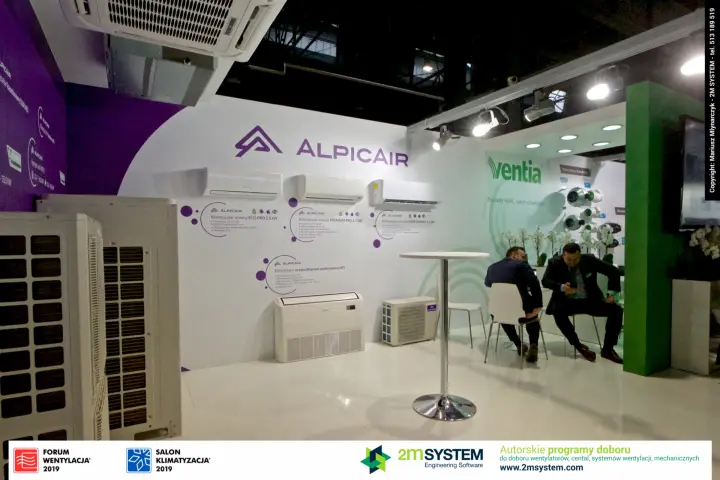 Alpicair split units next to Ventia meeting corner