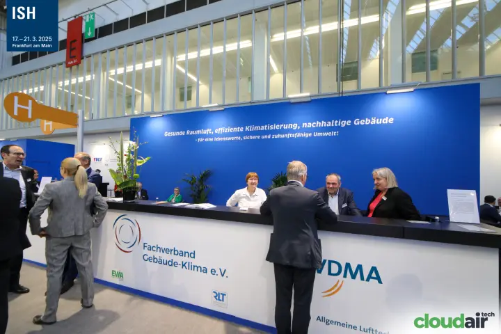 FGK and VDMA reception counter: 'Gesunde Raumluft, effiziente Klimatisierung'