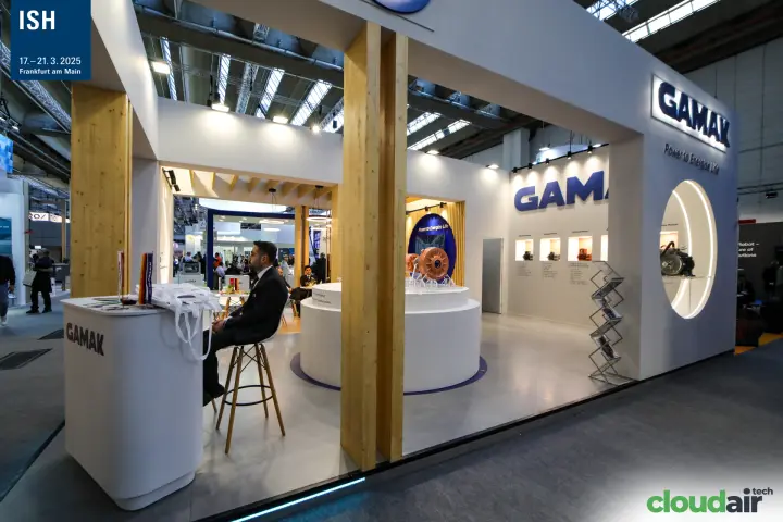 Gamak stand with the slogan Power to Energize Life