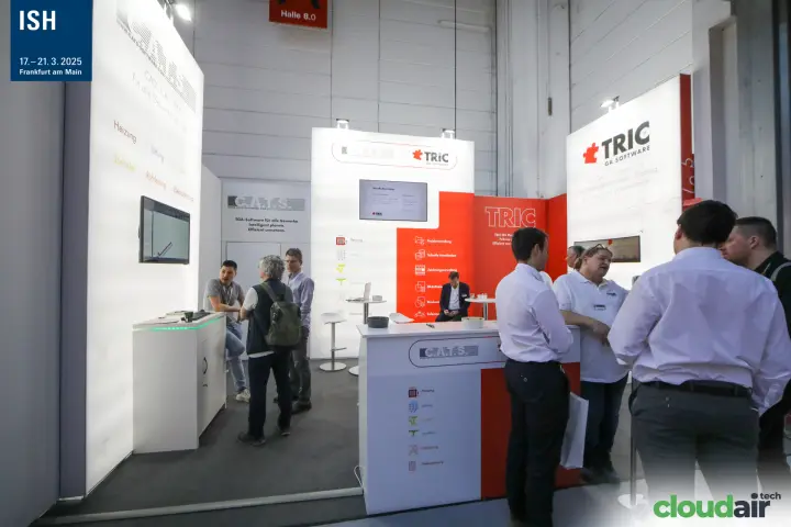Shared C.A.T.S. and TRIC stand for building services software at ISH 2025