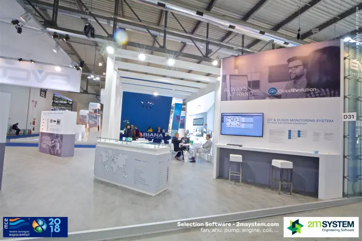 EVCO CloudEvolution wall for IoT and cloud monitoring at MCE 2018