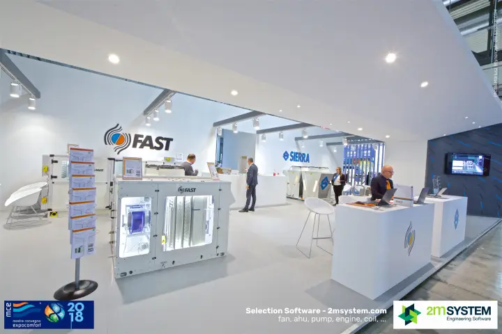Fast stand with lit air handling unit and Sierra dry coolers