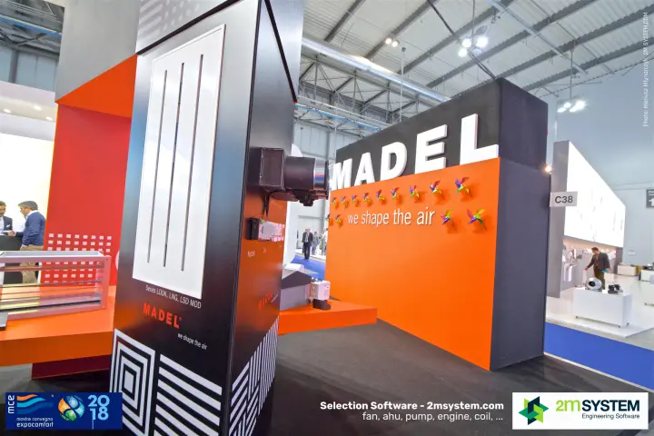Madel linear diffusers of the LOOK, LNG and LSD MOD series
