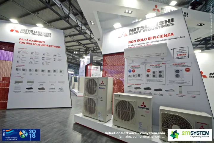 Mitsubishi Heavy Industries split outdoor units and Smart, Super, Hyper series