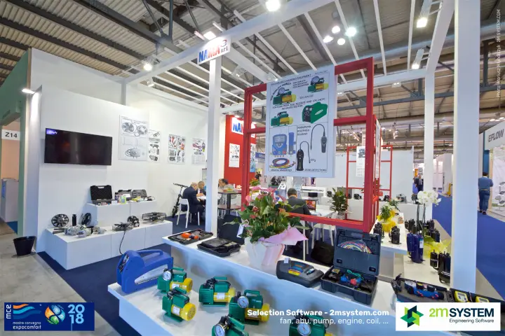 NAMA vacuum pumps, digital manifolds and leak detectors on display