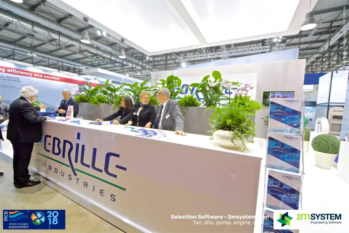 Staff meet visitors at the Ebrille Industries front desk