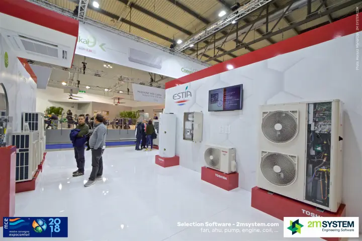 Toshiba Estia heat pump with open panel, hydro unit and DHW cylinder