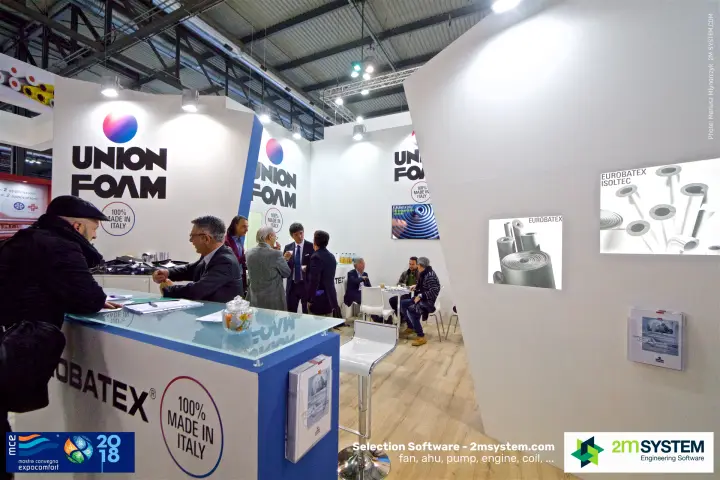 Union Foam counter and 'Eurobatex Isoltec' insulation lightboxes