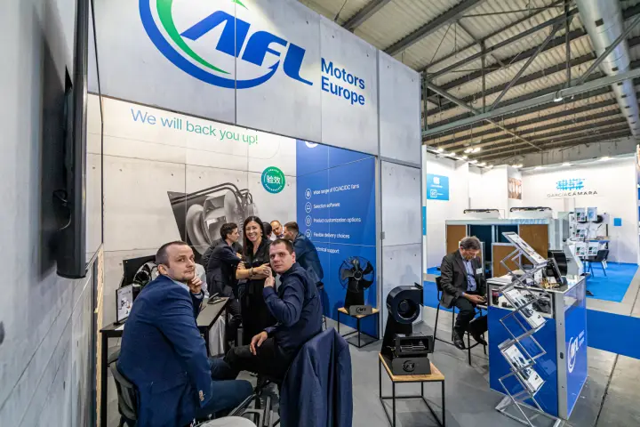 AFL Motors Europe side wall listing EC/AC/DC fans and services