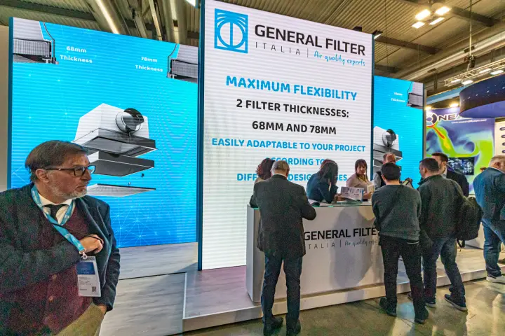 General Filter Italia LED screens with 68 mm and 78 mm housing renderings