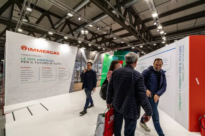 Immergas concept walls 'Le idee Immergas per il futuro di tutti' at MCE 2024