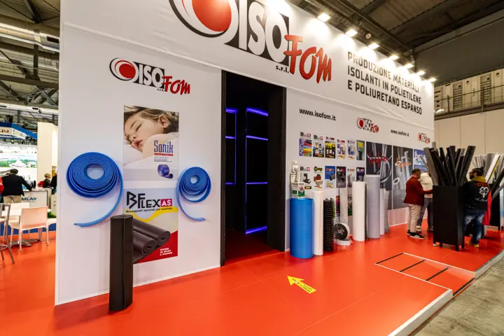 Isofom wall with Sonik acoustic and BFlex AS insulation products