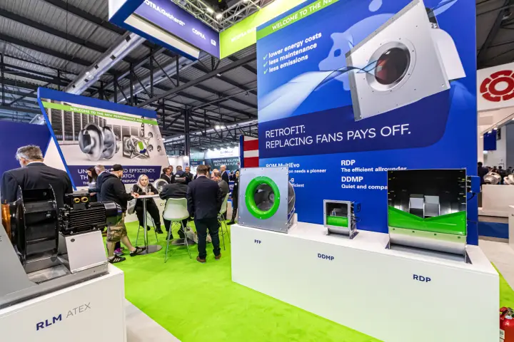 Nicotra Gebhardt retrofit wall with PFP, DDMP and RDP centrifugal fans
