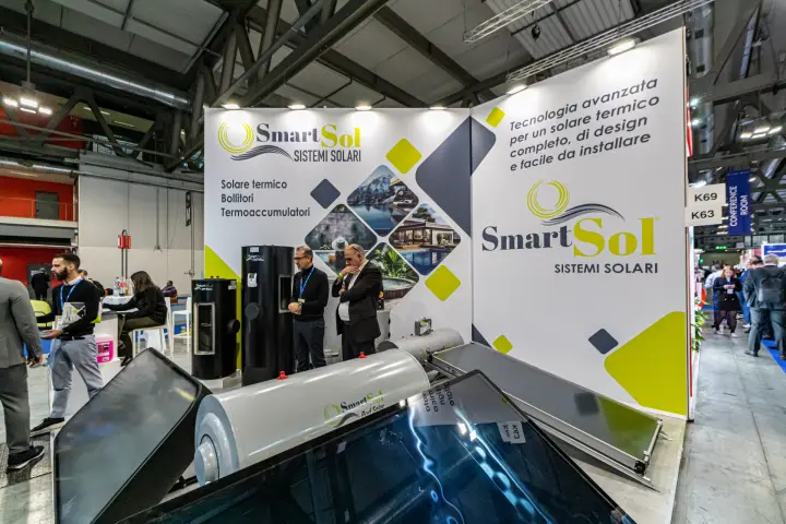 SmartSol solar thermal collectors, cylinders and storage tanks at MCE 2024